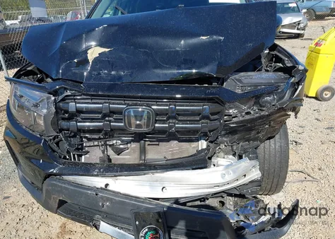 2024 Honda Ridgeline Sport from USA, damaged, VIN 5FPYK3F12RB032968